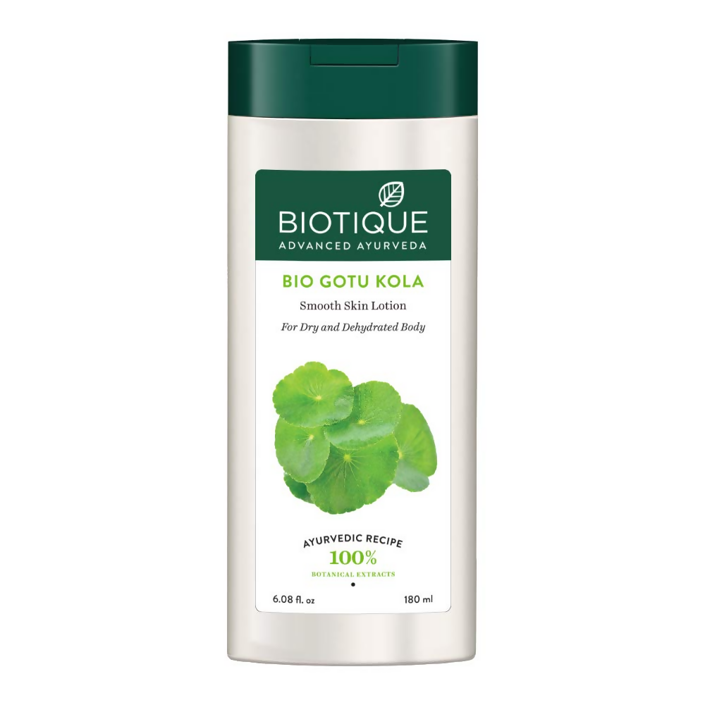Biotique Bio Gotu Kola Smooth Skin Lotion For Dry and Dehydrated Body