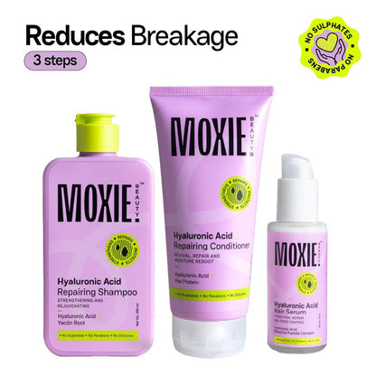 Moxie Beauty The Hydrorepair Wash Trio