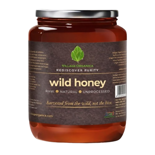 Village-Organica Raw Wild Honey