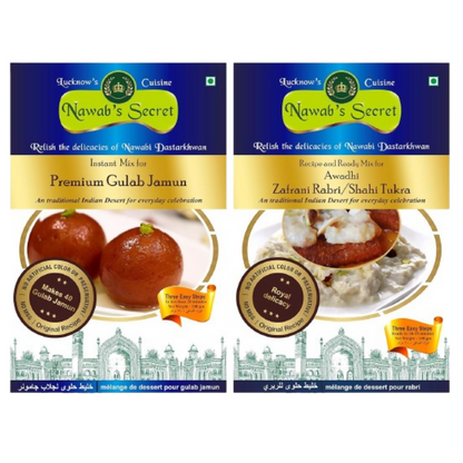 Nawab's Secret Premium Gulab Jamun & Shahi Tukra/Rabri Mix