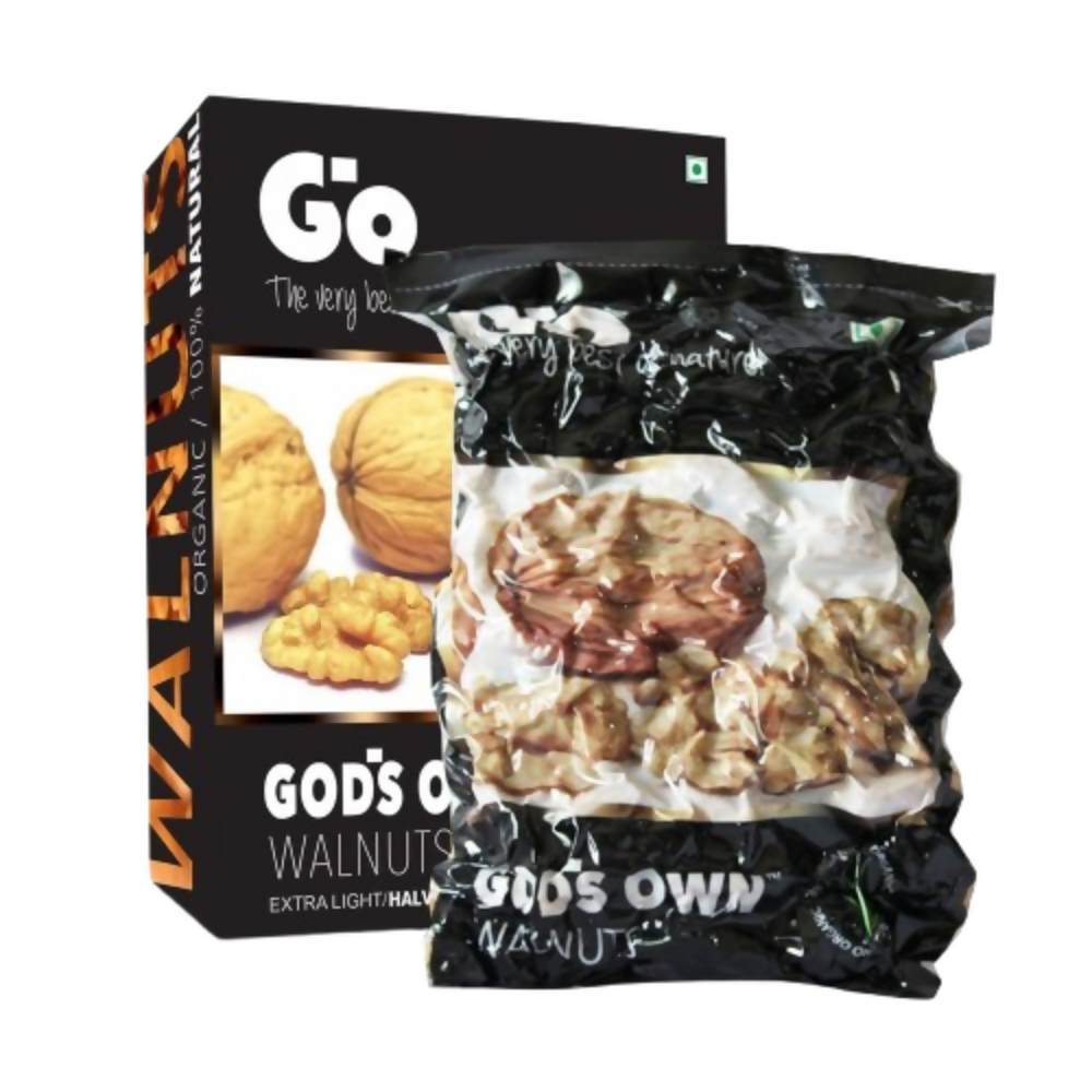 Go Organic Kashmiri Extra Light Halves Walnuts Kernels