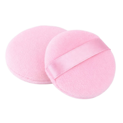 Bronson Professional Round Powder Puff Beauty Blender Makeup Sponge Applicator