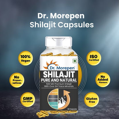 Dr Morpen Sj Resin & Sj Capsules-Stamina & Strength Booster/Mineral Rich Endurance Enhancer