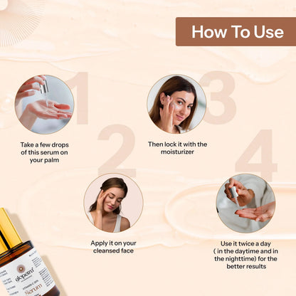 Glopetra Vitamin C Serum For Dull Skin