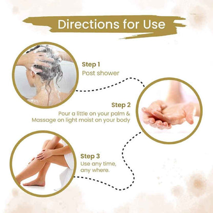 byPureNaturals Organic After Bath Oil