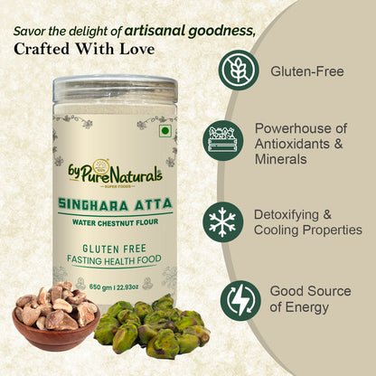 byPureNaturals Singhara Atta (Water Chestnut Flour)