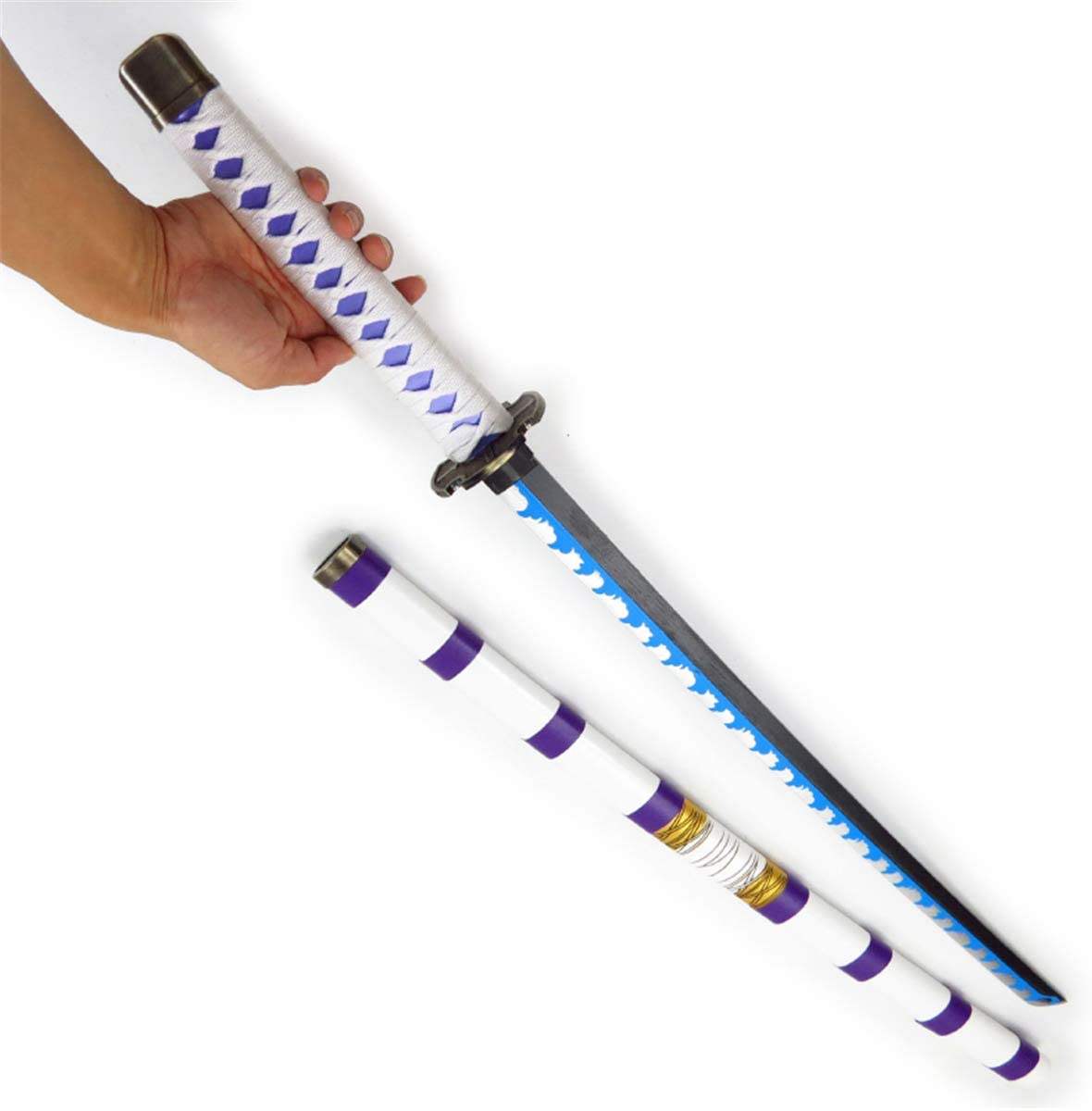 One Piece | Nidai Kitetsu Monkey D Luffy Wooden Blade Katana | Cosplay Wooden Sword | 104 Cm |
