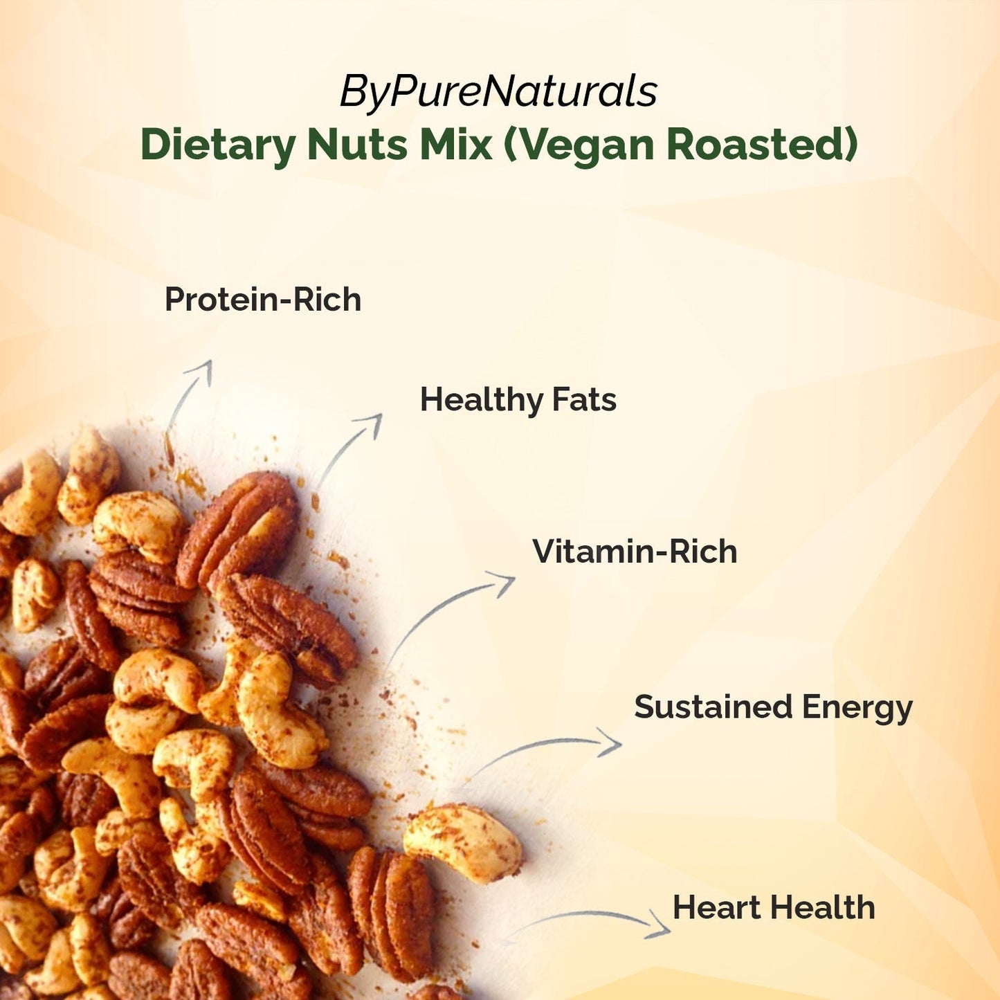 byPureNaturals Dietary Nuts Mix Vegan Roasted