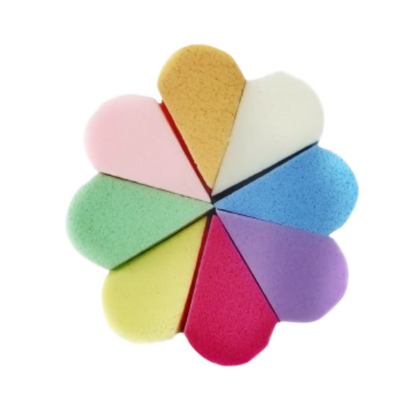 Bronson Professional Beauty Blender Makeup Sponge Wedges Set, Applicator, Puffs