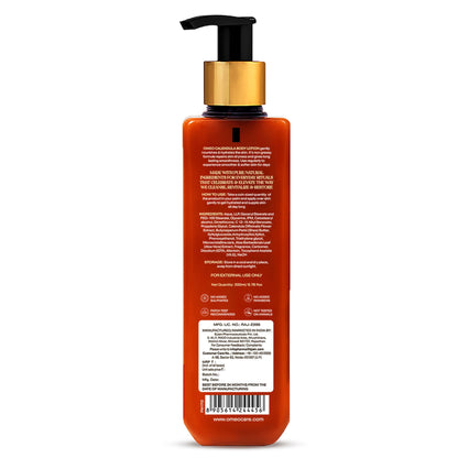 Omeo Calendula Body Lotion with Vitamin E, Aloe Vera & Shea Butter
