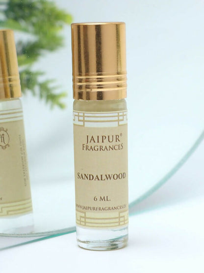 Jaipur Fragrances Sandalwood Long Lasting Attar