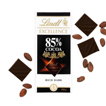 Lindt Excellence 85% Cocoa Dark Chocolate
