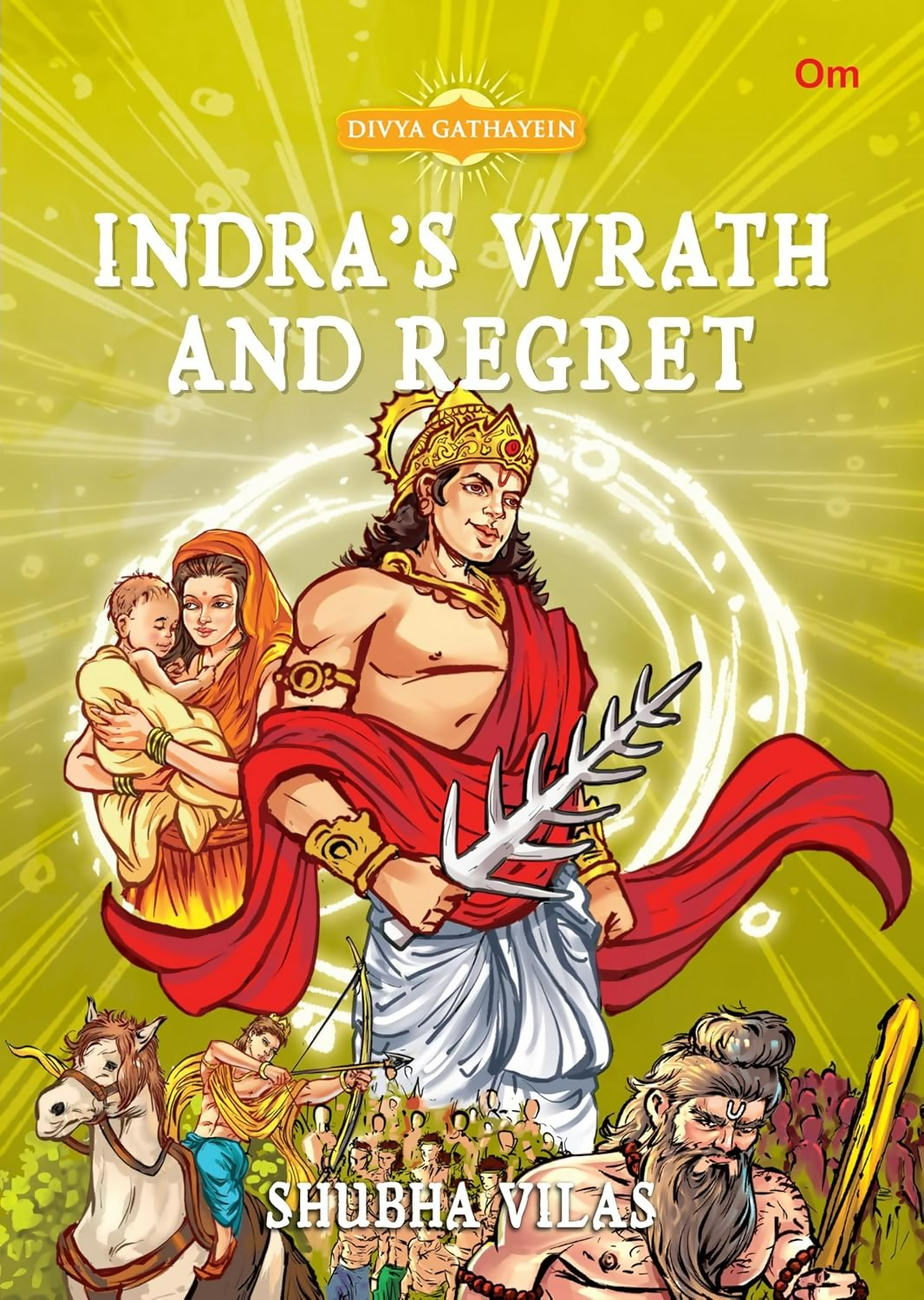 Divya Gathayein Comics God Indra S Wrath And Regret - Om Books