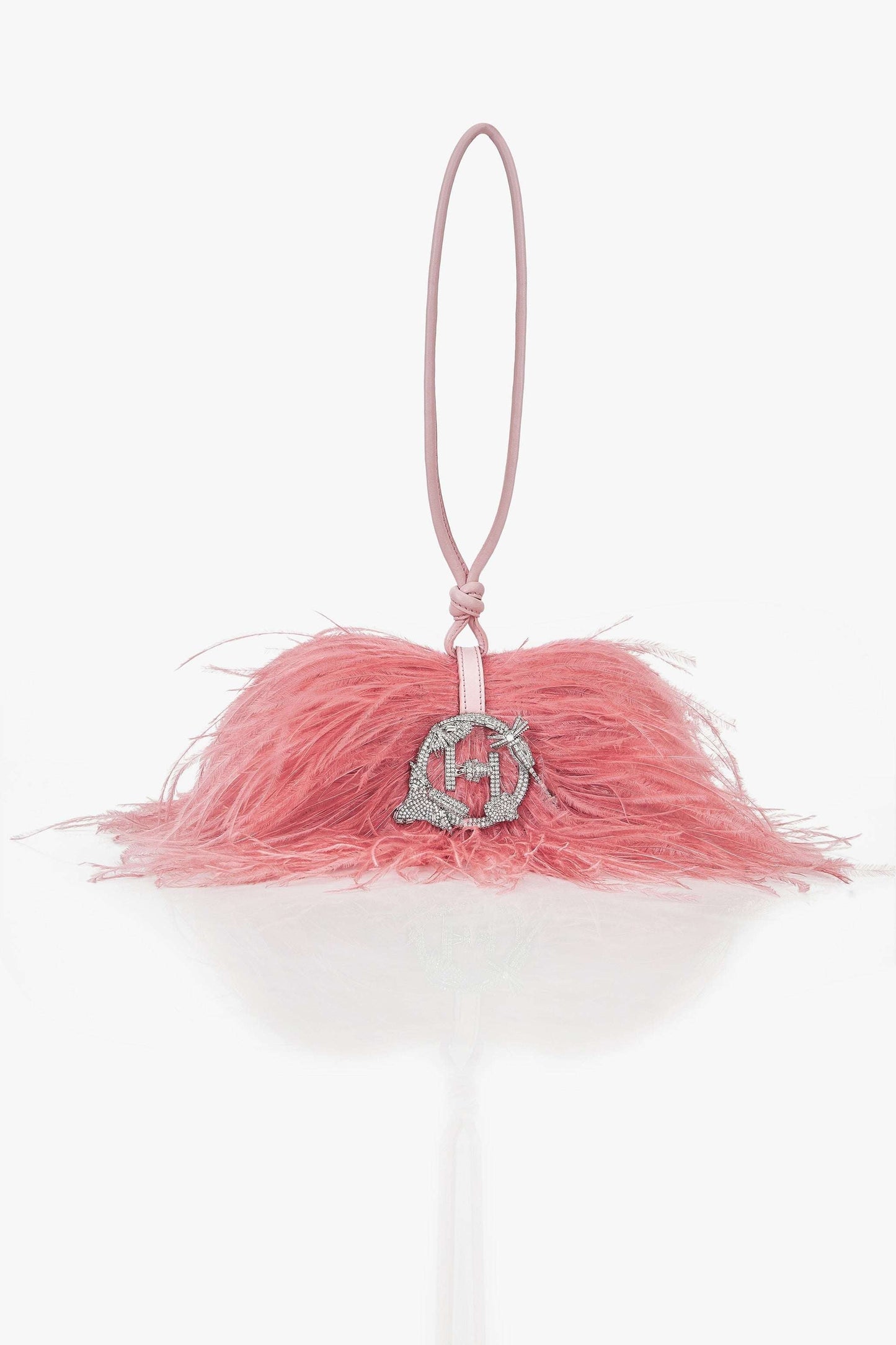 The Scarlet Minivet Handbag in Ostrich Pink