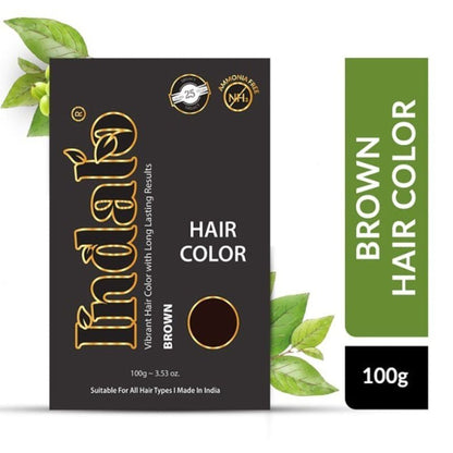 Indalo Ammonia-Free Vibrant Brown Hair Color With Natural Ingredients - Brown