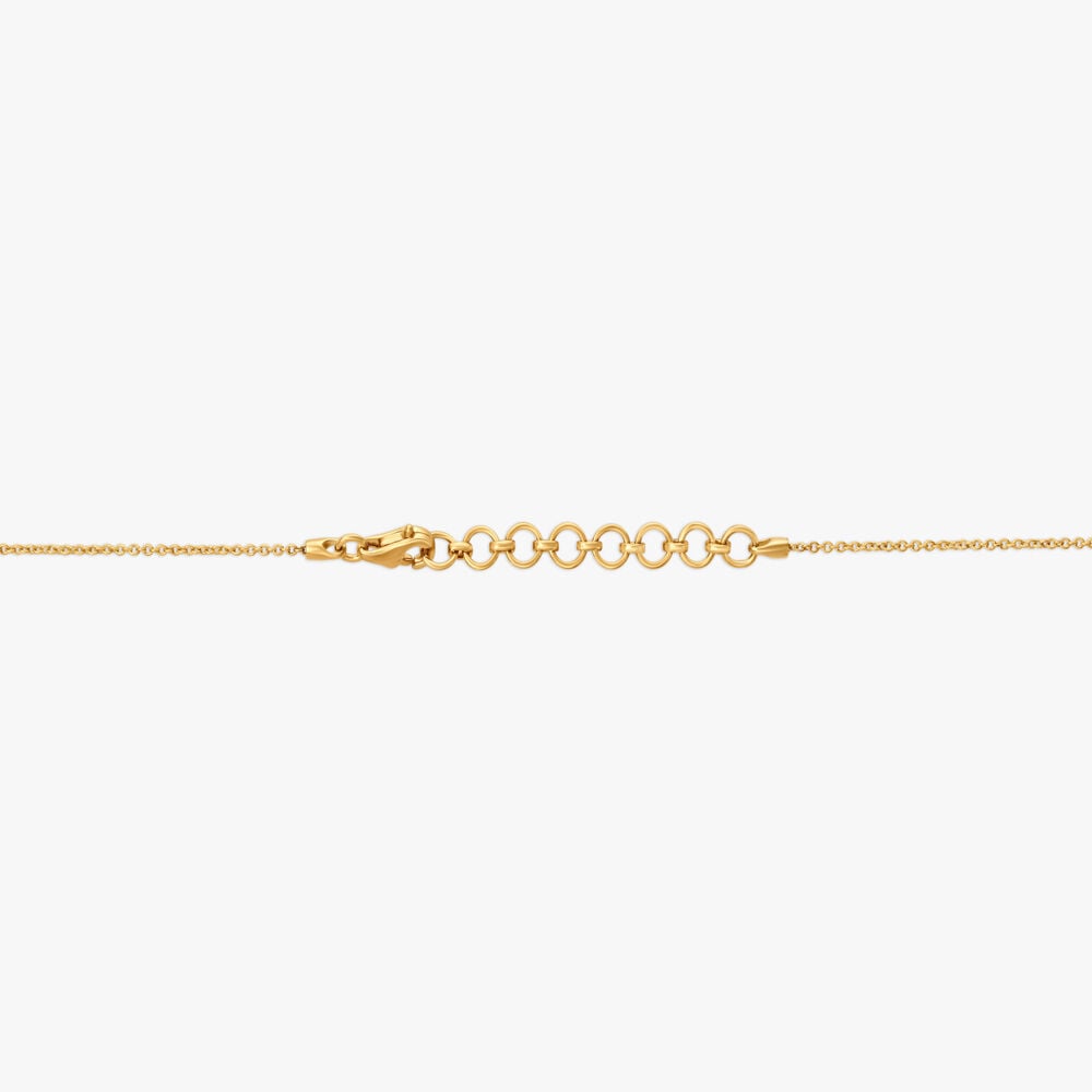 Sparkling Simplicity Diamond Mangalsutra in 18K Yellow Gold, 0.149 ct