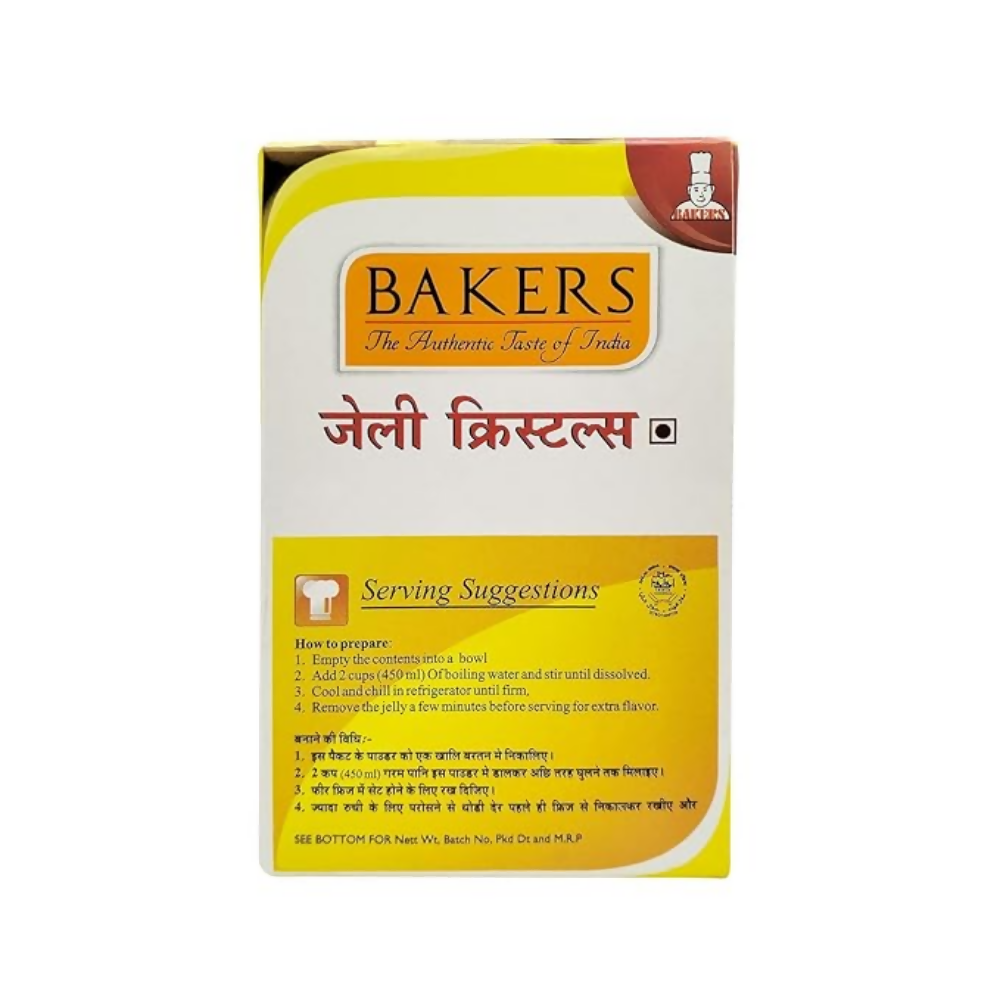 BAKERS Jelly Crystals (Gelatin Dessert) - Lemon