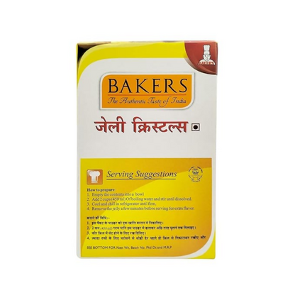 BAKERS Jelly Crystals (Gelatin Dessert) - Lemon