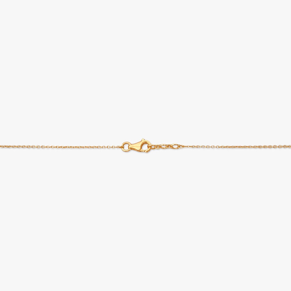 Divine Glow Diamond Mangalsutra in 18K Yellow and White Gold, 0.225 ct