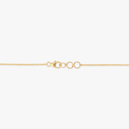 Scarlet Swirl Diamond Mangalsutra in 18K Yellow Gold, 0.17 ct