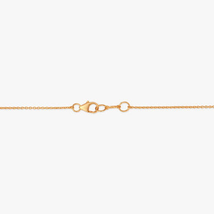 Petal Radiance Diamond Mangalsutra in 18K Yellow Gold, 0.25 ct