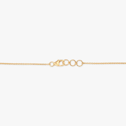 Blush Bloom Diamond Mangalsutra in 18K Yellow Gold, 0.135 ct