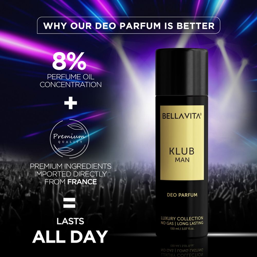 Bella Vita Klub Man Deo Parfum