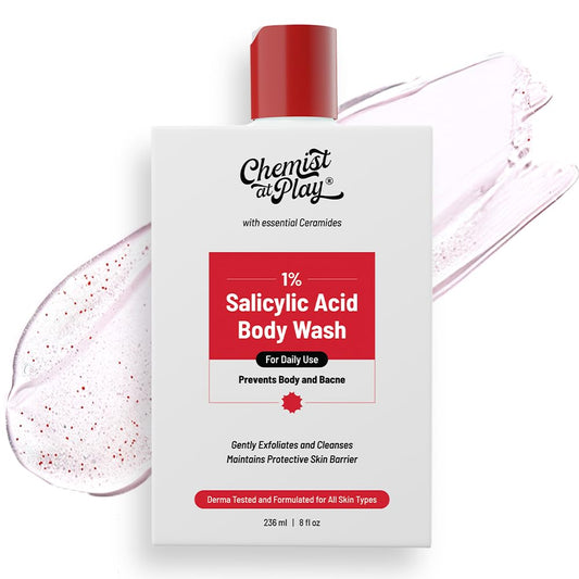 Chemist at Play Gentle Exfoliating Body Wash with Salicylic Acid - 236ml