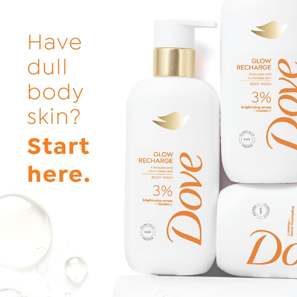 Glow Recharge Serum Body Wash with Vitamin C - 300 ml