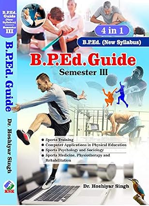 B.P.Ed. Guide Semester - III Paperback  1 January 2021