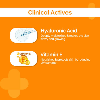 1% Hyaluronic Sunscreen Aqua Gel SPF 50 PA++++, 80g