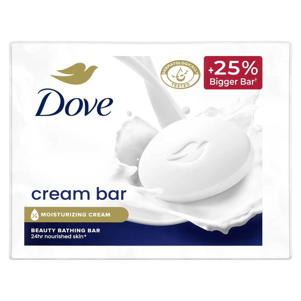 Dove Beauty Bar - Moisturizing Cream, 3x125g Bars