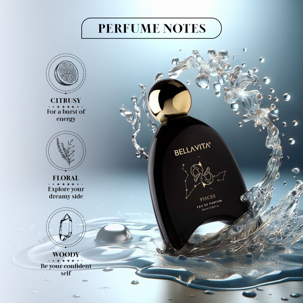 Bella Vita Organic Zodiac Collection Pisces Eau De Perfume