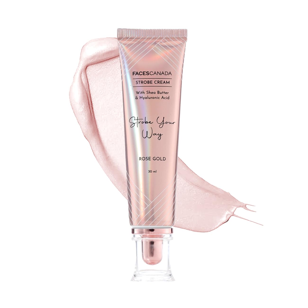 Strobe Cream Rose Gold 30ml - Primer, Highlighter, Moisturizer