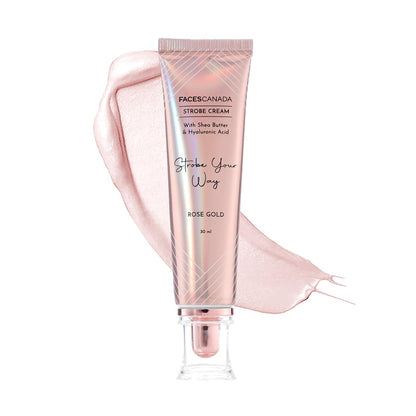 Strobe Cream Rose Gold 30ml - Primer, Highlighter, Moisturizer
