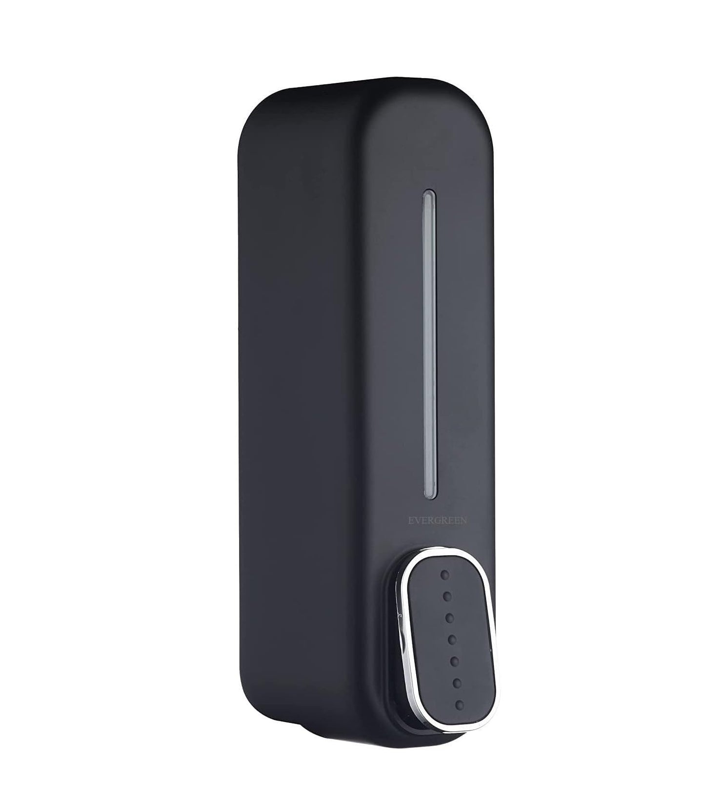 Soap Dispenser Black ABS 350 ml Modern Design Easy Installation