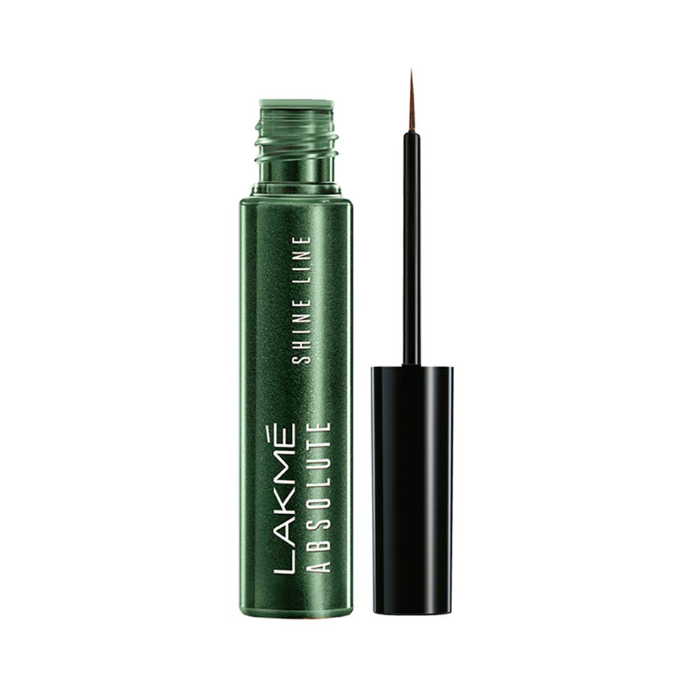 Sparkling Olive Green Liquid Eyeliner - Long Lasting & Smudgeproof