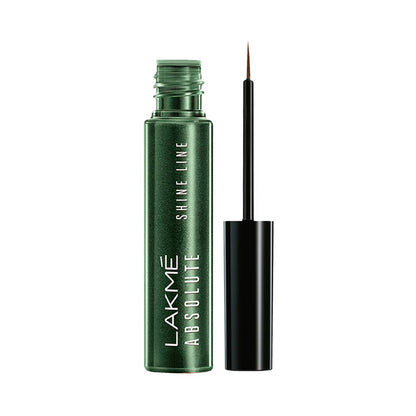 Sparkling Olive Green Liquid Eyeliner - Long Lasting & Smudgeproof
