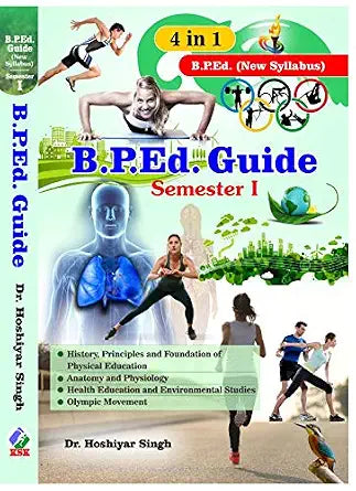 B.P.Ed Guide Semester-I Paperback  1 January 2022