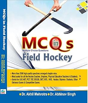 MCQs in FIELD HOCKEY (Multiple Choice Questions) Paperback  1 January 2022