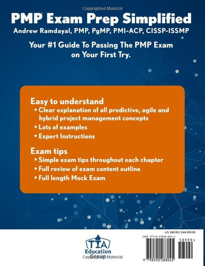 PMP Exam Prep Simplified: Covers the Current PMP Exam and Includes a 35 Hours of Project Management E-Learning Course 