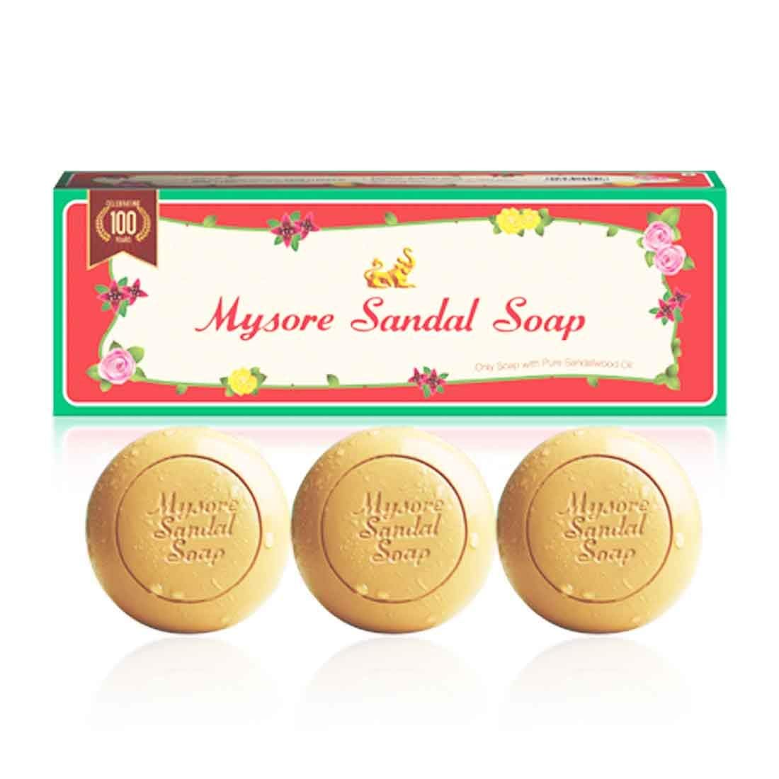 Sandal Soap Pack of 3, 450g (150g Each)