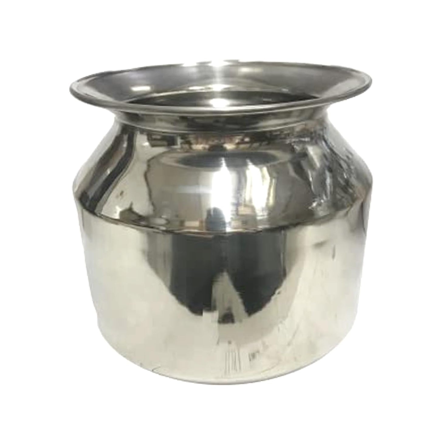 Dynore Stainless Steel Water Matka Pot/Steel Ghada/Kalshi/Lota - 3500 ml