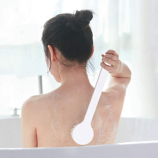 Long Handle Bath Brush - Body Scrubber for Shower & Bath