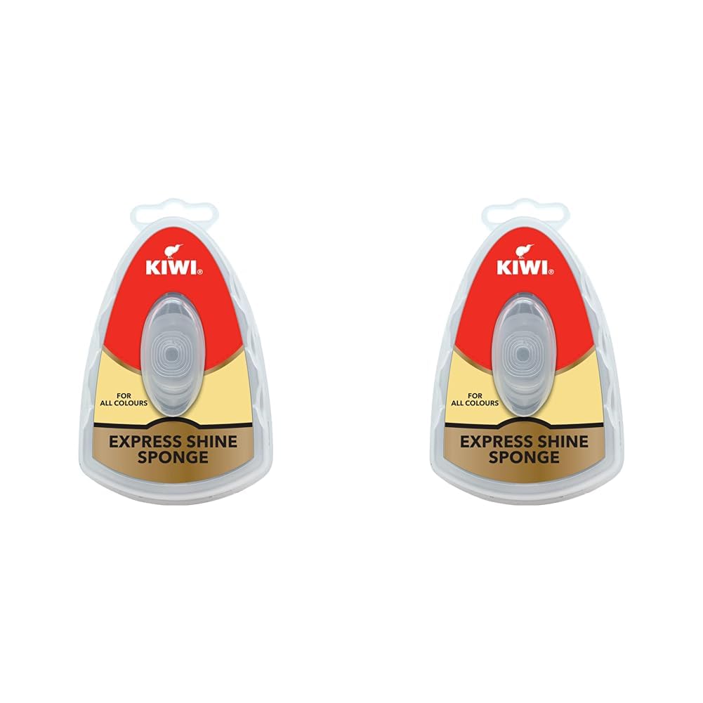 Neutral Shoe Shine Sponge, 1 Piece (Pack of 2)