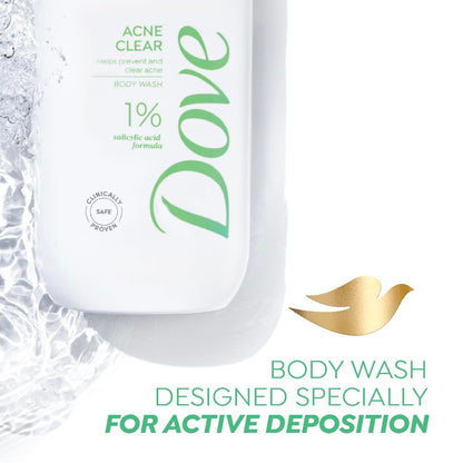 Acne Clear Serum Body Wash with 1% Salicylic Acid - 300 ml