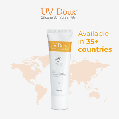 UV Doux Sunscreen Gel SPF 50 PA+++ - Water-Resistant & Non-Comedogenic