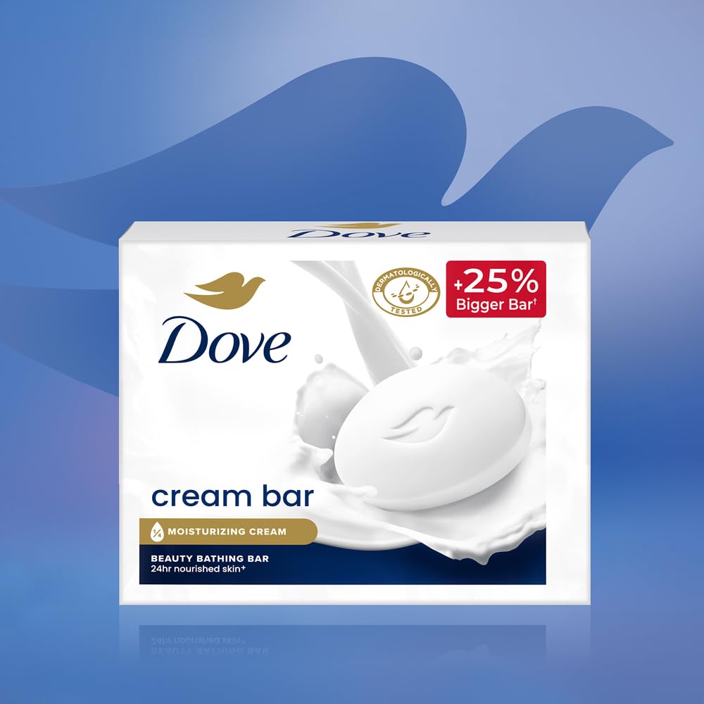Dove Beauty Bar - Moisturizing Cream, 3x125g Bars