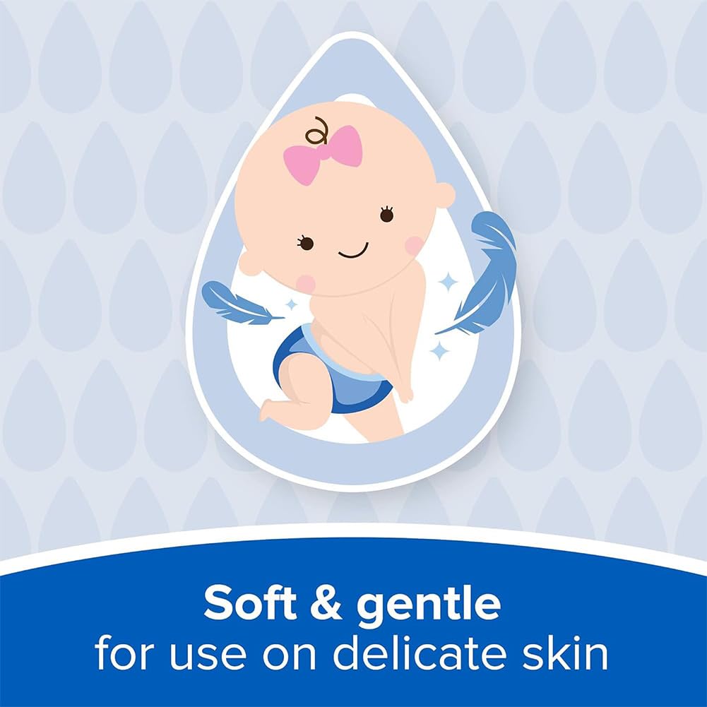 Gentle Cotton Swabs, 150 Count (White, 75 per Pack)