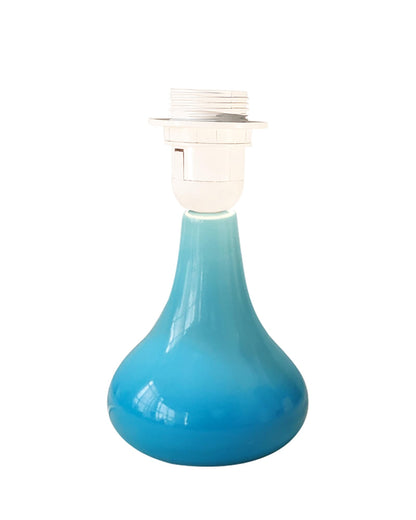 Table Lamp Modern Minimalist Blue Ceramic 15x15x30cm
